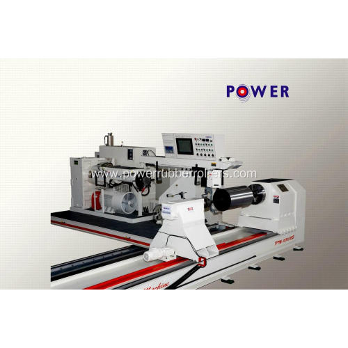 Steel Textile Dyeing Rubber Roller Wrapping Machine